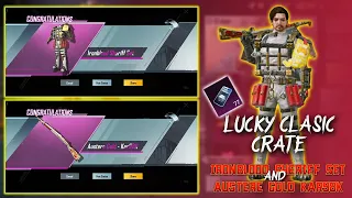 Lucky Classic Crate | Ironblood Sheriff Set | Austere Gold Kar98k | Pubg Mobile