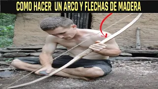 🏹 Como hacer un arco y flechas de madera 🏹