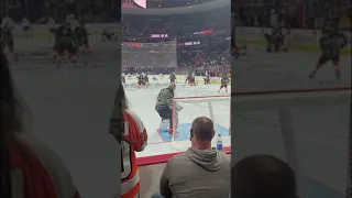 CARTER HART WARM-UP