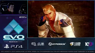 EVO2019 - Team Yamasa Take (Kazumi) vs. ROX Dragons Knee (Steve) - Tekken 7 Top 8