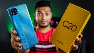 Realme C20 Unboxing and First Imression in Sinhala Review Sri Lanka