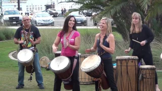 Final Friday Drum Out ~ African Drumming with Monette Marino (part 2)  OCT