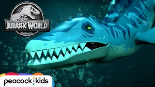 Underwater Monster Rescue | LEGO JURASSIC WORLD: LEGEND OF ISLA NUBLAR