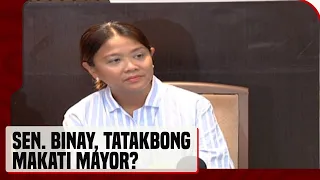 Sen. Binay, 70% desididong tumakbong Makati City mayor sa 2025 elections