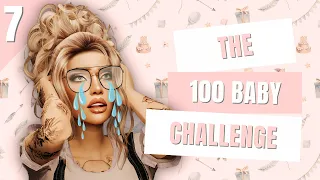 THE 100 BABY CHALLENGE BUT GRIM TAKES IT TOO FAR 💔 | Episode 7 | The Sims 4