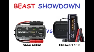 HULKMAN 10.0 VS. NOCO GB150 VS. LOKITHOR J401X (Power Showdown)