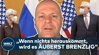 UKRAINE-KONFLIKT: USA & Russland beraten sich in Genf