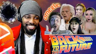 🚘 Time Travel Prank (Omegle) Back To The Future