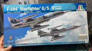 ITALERI 1/32 F-104 Starfighter G/S 통합본