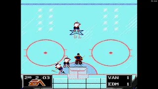 NHL '94 "Game of the Night" Canucks @ Oilers "2024 Western Conference Playoff" round 2 game 4 May 14