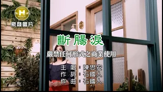 陳思安-斷腸淚【KTV導唱字幕】1080p HD