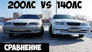 Toyota Mark II 200лс!! УСТАЛ КУЗОВ, НО ЕДЕТ! СРАВНЕНИЕ с моим Тойота Марк 2