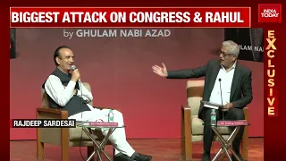 EXCLUSIVE: Ghulam Nabi Azad In Conversation With Rajdeep Sardesai | Ghulam Nabi Azad Speaks Out