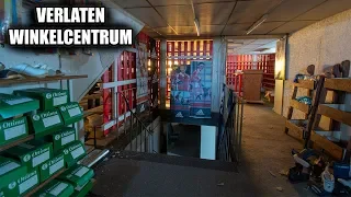 VERLATEN WINKELCENTRUM waar ALLES IS ACHTERGELATEN ! *BIZAR !*