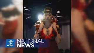 Model from Saskatchewan participating in Santa Fe Indigenous Fashion Week | APTN News