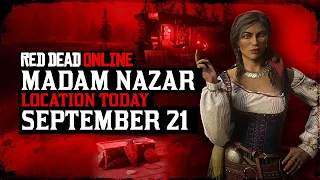 Red Dead Online Madam Nazar Location Today - 21 September 2021