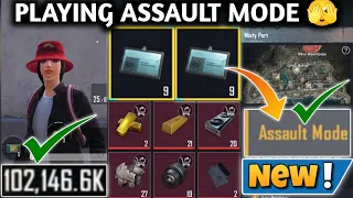 PLAYING ASSAULT MODE IN METRO ROYALE 🫣 PUBG METRO ROYALE