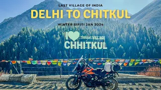 🏍️ Delhi to Chitkul on a KTM 390 Adventure | Epic Solo Motorcycle Journey