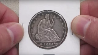Closer Look at a Sweet 1855-o Seated Liberty Half Dollar I Just Got!