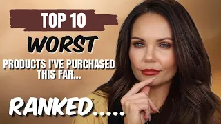 TOP 10 WORST PRODUCTS OF 2022...SO FAR | LUXURY MAKEUP FAILS