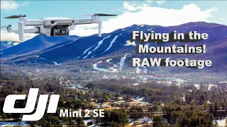 DJI Mini 2 Se - Review and Flight Into The Mountains | Narrated Footage #dji #djimini2se #djimini