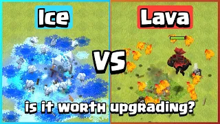 Lava Hound VS Ice Hound | Clash of Clans