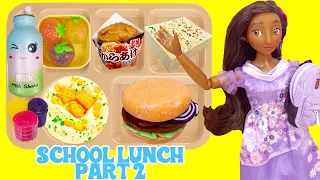 Disney Encanto Isabela Makes School Lunch With Fidgets That Look Like Food!