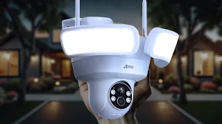 I GOT RIPPED OFF! Check Out Anran 2K Solar Floodlight Security Camera!