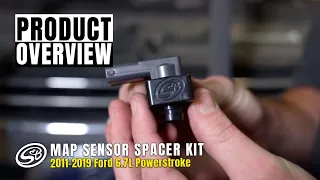 S&B Map Sensor Spacer kit for 2011-2019 Ford 6.7L Powerstroke