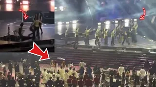 Reactions of artists and Idols to performances and incidents on the 2023 AAA stage