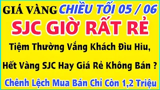 Giá vàng hôm nay 9999 ngày 5/6/2024 | GIÁ VÀNG MỚI NHẤT || Xem bảng giá vàng SJC 9999 24K 18K 10K