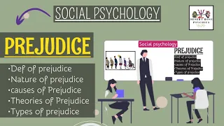 Prejudice in Social Psychology in Urdu & Hindi | Types of Prejudice - Theories of Prejudice |