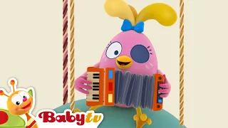 Canción de partes del cuerpo con la Egg Band 👀 🖐️ 🦵 | Canciones infantiles🎵|Canta y baila @BabyTVSP