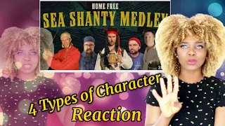 This was magical! - Home free - "Sea Shanty Medley" (reaction )