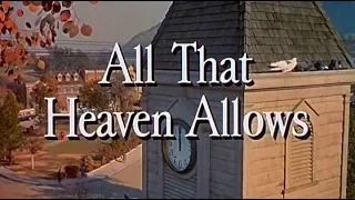 VT Film Essentials #22: All That Heaven Allows