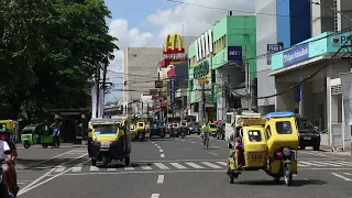 File footage - Naga City Centro, top views (Camarines Sur; 04-13-2024) HD