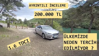 200.000 TL I Ford Mondeo Ayrıntılı İnceleme I Passattan İyi mi?