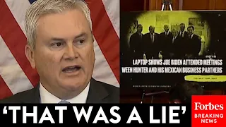 'National Security Threat': Comer Claims Biden Received Tens Of Thousands In 'Laundered China Money'