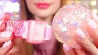 asmr doing your makeup with the wrong props ❌✨