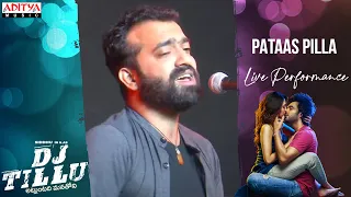 Pataas Pilla Live Performance | #DJTillu Pre Release Event Live |Siddhu, Neha Shetty |Vimal Krishna