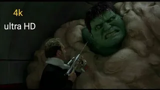 Hulk escape miltry base - clip HD 4k