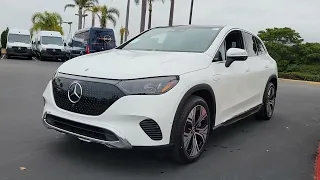 Mercedes-Benz EQE 350+ SUV 2023 in Polar White with Black Interior