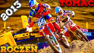 ELI TOMAC VS KEN ROCZEN - 2013 OUTDOORS