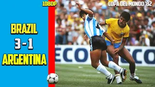 Brazil vs Argentina 3 - 1 Exclusives All Highlight World Cup 82 Full HD