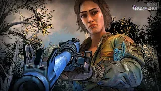 Raider attack on Clem. Meeting Lily | The Walking Dead: Final Season. EP2 cutscenes