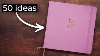 50 Square Bullet Journal Ideas 💜