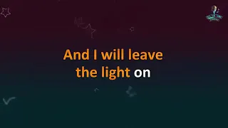 Tom Walker - Leave A Light On (Karaoke Version) (+1 semitones)