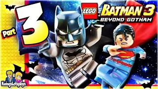 LEGO BATMAN 3 - Walkthrough Part 3 Batman Vs Robin!