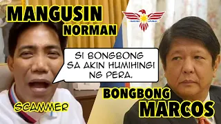 Kasinungalingan ni Norman Mangusin (aka Francis Leo Marcos) Binuking Ni Bongbong Marcos