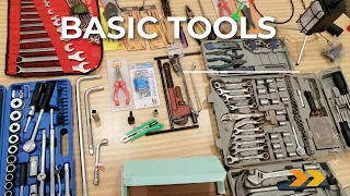 Basic tools for fixing cars